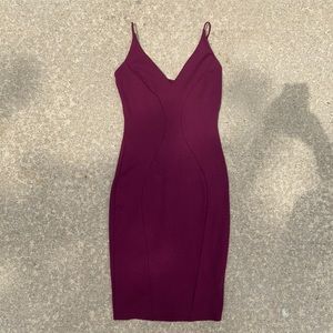 Windsor, burgundy, great fit dress.